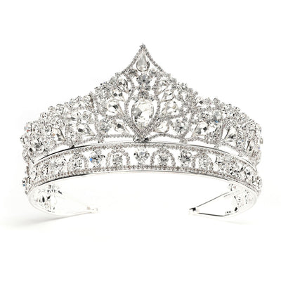 Crystal Tiara/Crown (Triangular Finishing)